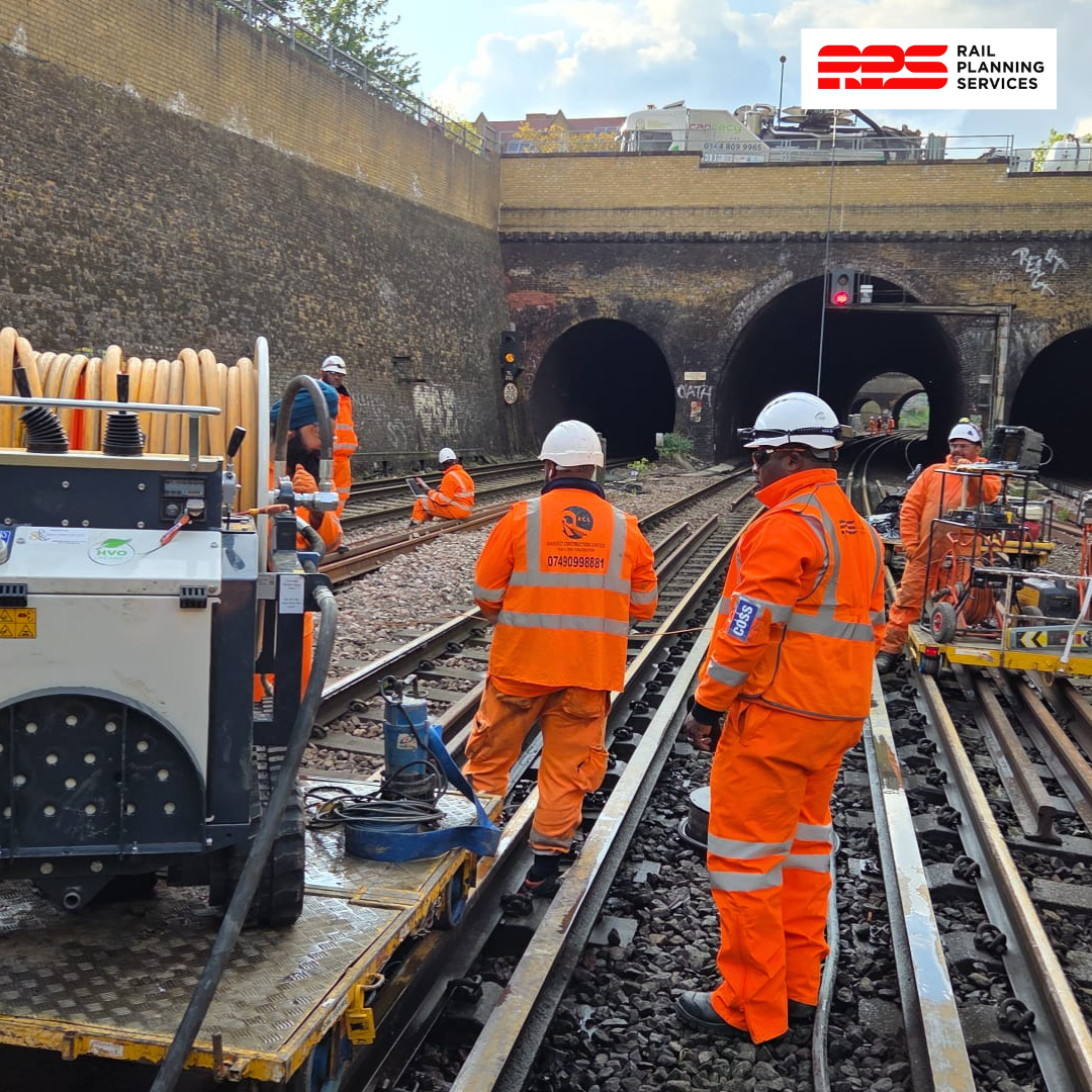 RPS Works At New Cross Station